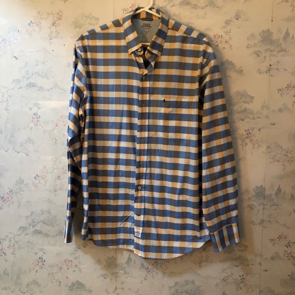 Men’s Izod button up dress shirt. Size medium - Picture 4 of 4